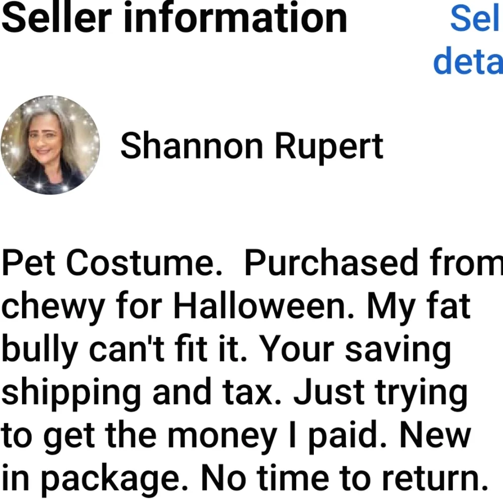 HALLOWEEN PET COSTUME SIZE Xlarge or XXlarge. 🎃 🎃 🎃 🎃 🎃 🎃 NEW